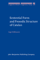 E-book, Sentential Form and Prosodic Structure of Catalan, John Benjamins Publishing Company