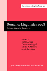 E-book, Romance Linguistics 2008, John Benjamins Publishing Company