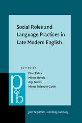E-book, Social Roles and Language Practices in Late Modern English, John Benjamins Publishing Company