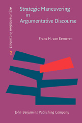 E-book, Strategic Maneuvering in Argumentative Discourse, John Benjamins Publishing Company