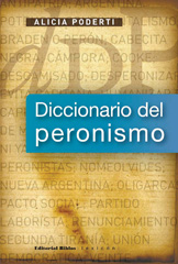 E-book, Diccionario del peronismo, Poderti, Alicia, Editorial Biblos