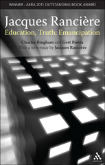 eBook, Jacques Ranciere : Education, Truth, Emancipation, Bingham, Charles, Bloomsbury Publishing