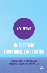 E-book, Key Terms in Systemic Functional Linguistics, Matthiessen, Christian, Bloomsbury Publishing