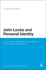 E-book, John Locke and Personal Identity, Forstrom, K. Joanna S., Bloomsbury Publishing