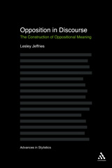 E-book, Opposition In Discourse, Jeffries, Lesley, Bloomsbury Publishing