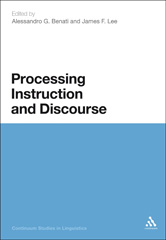 eBook, Processing Instruction and Discourse, Bloomsbury Publishing