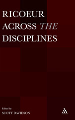 E-book, Ricoeur Across the Disciplines, Bloomsbury Publishing