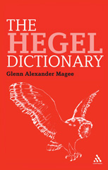 E-book, The Hegel Dictionary, Bloomsbury Publishing
