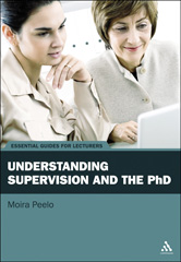 E-book, Understanding Supervision and the PhD, Peelo, Moira, Bloomsbury Publishing