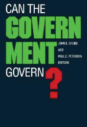 E-book, Can the Government Govern?, Brookings Institution Press