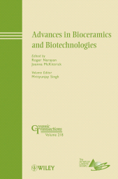E-book, Advances in Bioceramics and Biotechnologies, American Ceramic Society