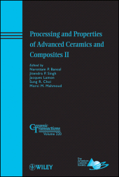 E-book, Processing and Properties of Advanced Ceramics and Composites II, American Ceramic Society