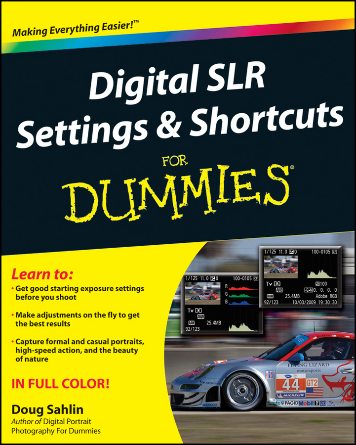 eBook, Digital SLR Settings and Shortcuts For Dummies, For Dummies