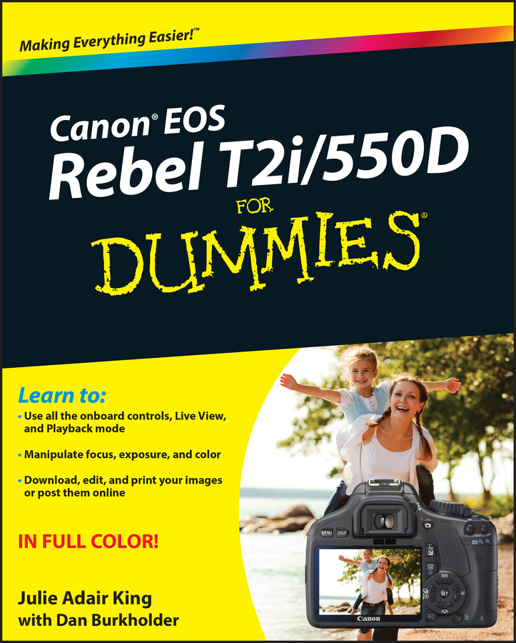 E-book, Canon EOS Rebel T2i / 550D For Dummies, For Dummies