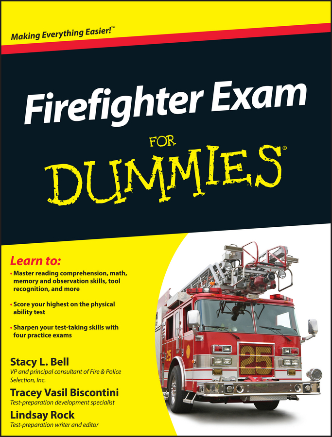 E-book, Firefighter Exam For Dummies, For Dummies