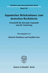 E-book, Japanischer Brückenbauer zum deutschen Rechtskreis. : Festschrift für Koresuke Yamauchi zum 60. Geburtstag., Duncker & Humblot