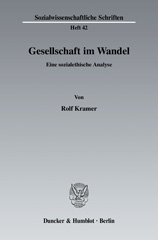 eBook, Gesellschaft im Wandel. : Eine sozialethische Analyse., Duncker & Humblot