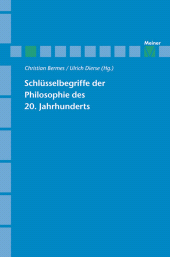 E-book, Schlüsselbegriffe der Philosophie des 20. Jahrhunderts, Felix Meiner Verlag