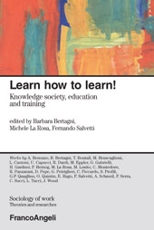 E-book, Learn how to learn : knowledge society, education and training, Franco Angeli