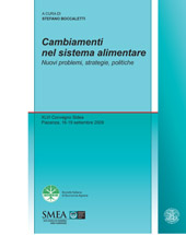 E-book, Cambiamenti nel sistema alimentare : nuovi problemi, strategie, politiche : XLVI Convegno Sidea, Piacenza, 16-19 settembre 2009, Franco Angeli