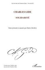 E-book, Les oeuvres de Charles Gide, vol 11 : solidarité, L'Harmattan