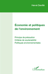 E-book, Économie et politiques de l'environnement : principe de précaution, critères de soutenabilité, politiques environnementales, L'Harmattan