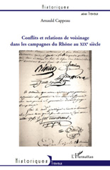 eBook, Conflits et relations de voisinage dans les campagnes du Rhône au XIXe siècle, L'Harmattan