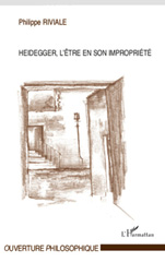 E-book, Heidegger, l'être et son impropriété, L'Harmattan