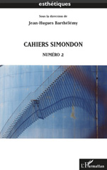 E-book, CAHIERS SIMONDON : Numéro 2, L'Harmattan