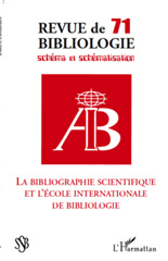 E-book, La bibliographie scientifique et l'école internationale de bibliologie : Schéma et schématisation, L'Harmattan