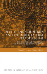 E-book, Developing Countries and the Multilateral Trade Regime, Hart Publishing