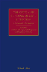 E-book, The Costs and Funding of Civil Litigation, Hart Publishing