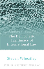 E-book, The Democratic Legitimacy of International Law, Hart Publishing