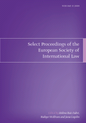 eBook, Select Proceedings of the European Society of International Law, Volume 2, 2008, Hart Publishing