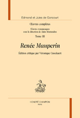 E-book, Oeuvres complètes, Goncourt, Edmond de, 1822-1896, Honoré Champion