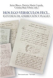 eBook, Hos ego versiculos feci... : estudios de atribución y plagio, Iberoamericana Editorial Vervuert