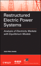 eBook, Restructured Electric Power Systems : Analysis of Electricity Markets with Equilibrium Models, IEEE Press