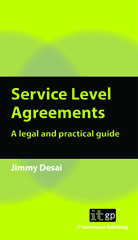 E-book, Service Level Agreements : A legal and practical guide, IT Governance Publishing