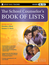 E-book, The School Counselor's Book of Lists, Jossey-Bass