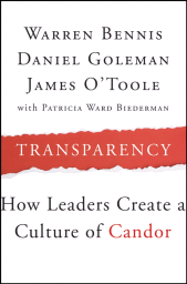 E-book, Transparency : How Leaders Create a Culture of Candor, Jossey-Bass