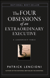 E-book, The Four Obsessions of an Extraordinary Executive : A Leadership Fable, Jossey-Bass