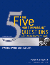 E-book, The Five Most Important Questions Self Assessment Tool : Participant Workbook, Jossey-Bass