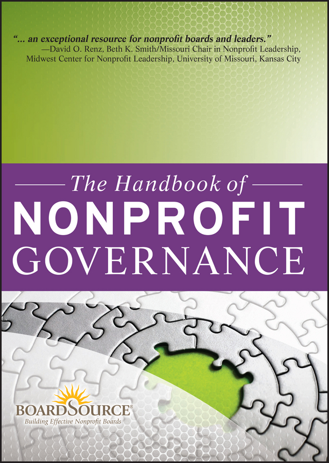 E-book, The Handbook of Nonprofit Governance, Jossey-Bass