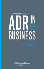 E-book, ADR in Business, Kluwer Law International