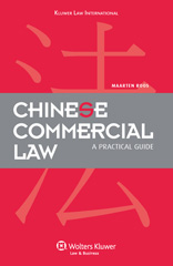 E-book, Chinese Commercial Law, Roos, Maarten, Kluwer Law International