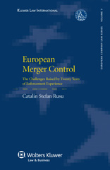 E-book, European Merger Control, Rusu, Catalin Stefan, Kluwer Law International