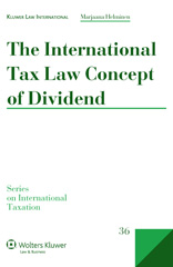 E-book, The International Tax Law Concept of Dividend, Helminen, Marjaana, Kluwer Law International