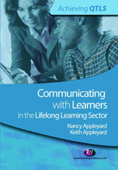 E-book, Communicating with Learners in the Lifelong Learning Sector, Learning Matters