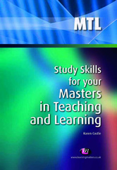 E-book, Study Skills for your Masters in Teaching and Learning, Learning Matters