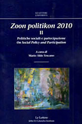 E-book, Zoon politikon 2010 : II : politiche sociali e partecipazione = On Social Policy and Participation, Le Lettere